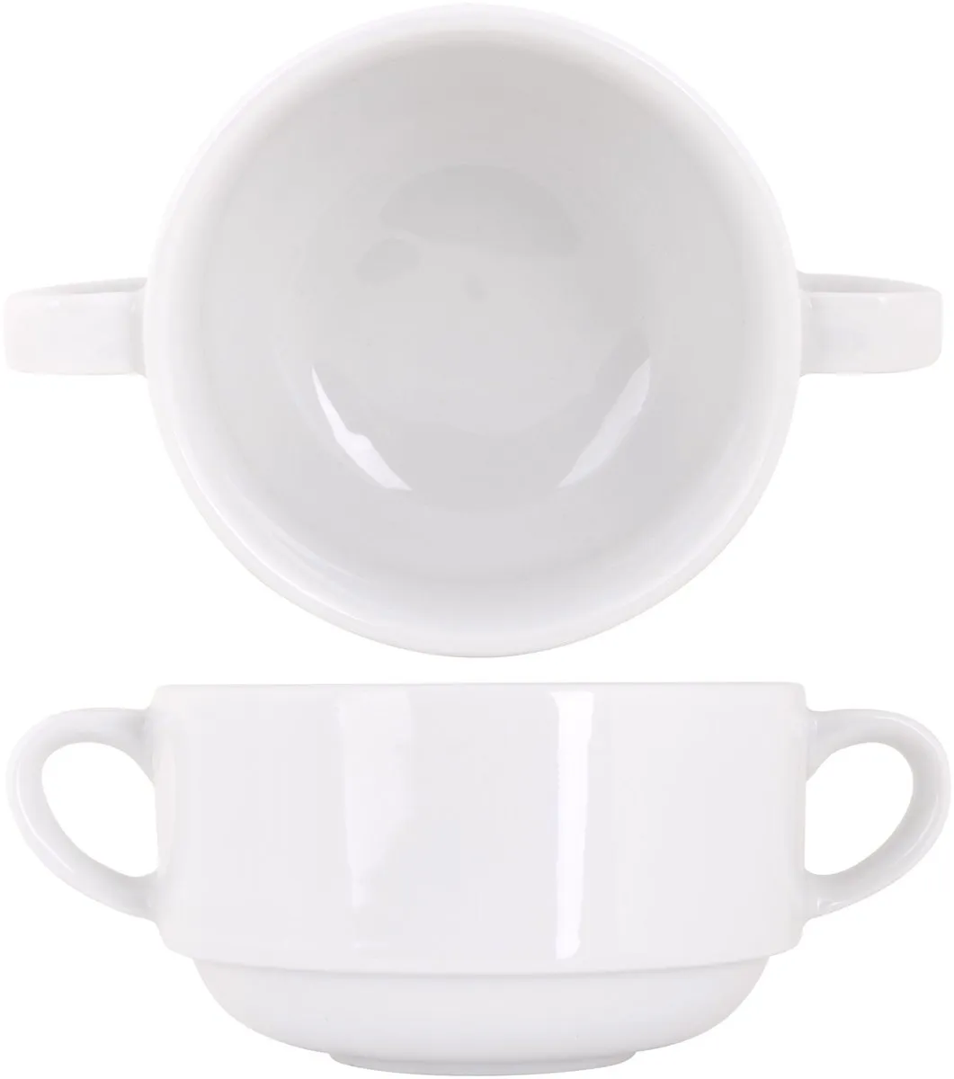Cosy&Trendy Soepkommen Essential 4 Stuks - 11cm - Wit