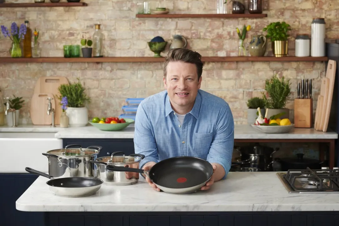 Jamie Oliver by Tefal Home Cook Pannenset 3-delig E318S634 - 6 Stuks