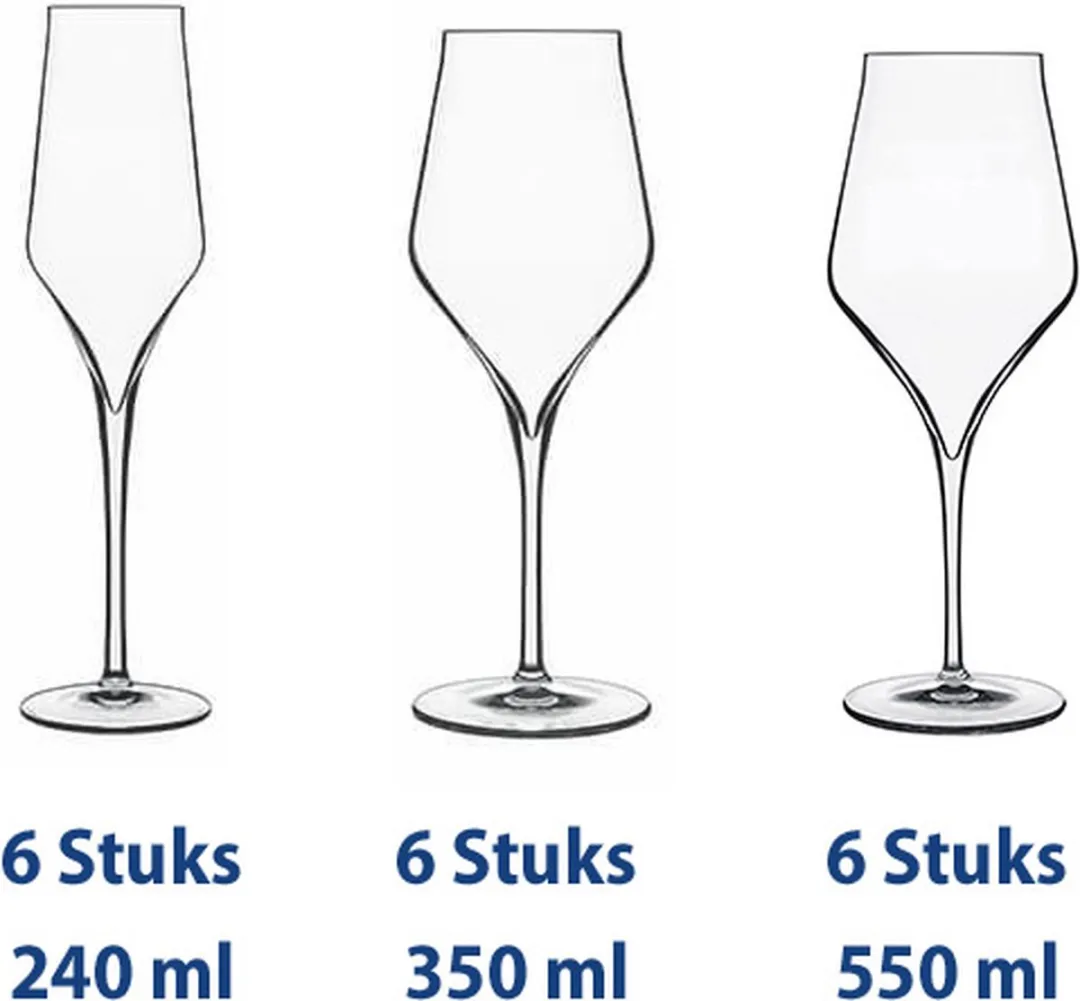 Luigi Bormioli Supremo Wijnglas 55cl - 6 Stuks