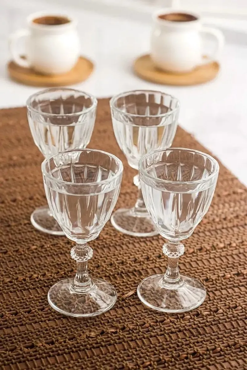 Pasabahce Diamond Likeurglazen Set - 6 Stuks - afbeelding 2 van 3