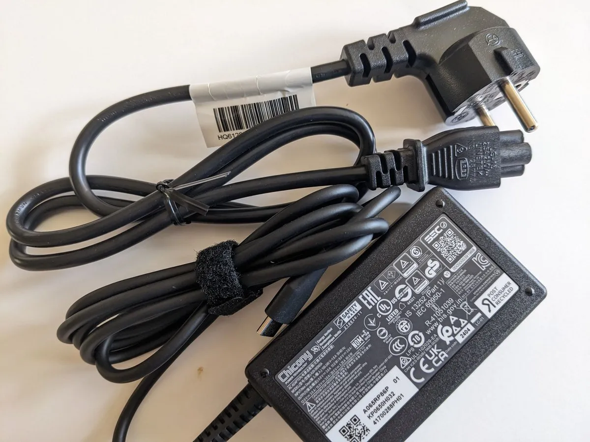 Acer Chicony A20-065N3A USB-C Adapter 65W