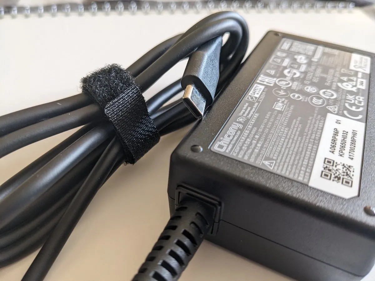 Acer Chicony A20-065N3A USB-C Adapter 65W - Zwart