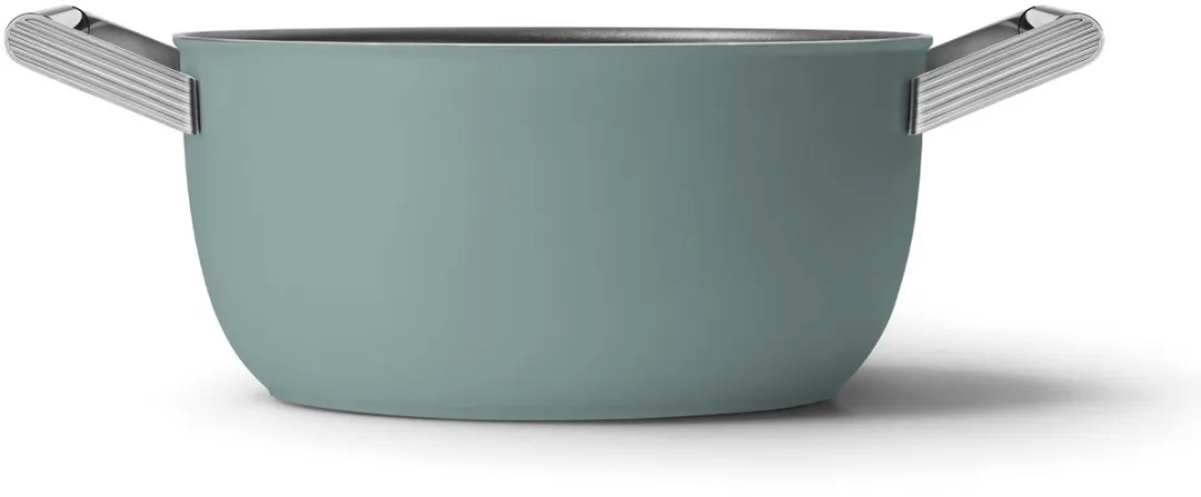 Smeg CSF2412EGM Braadpan 5.4L - 24cm - Emerald Green