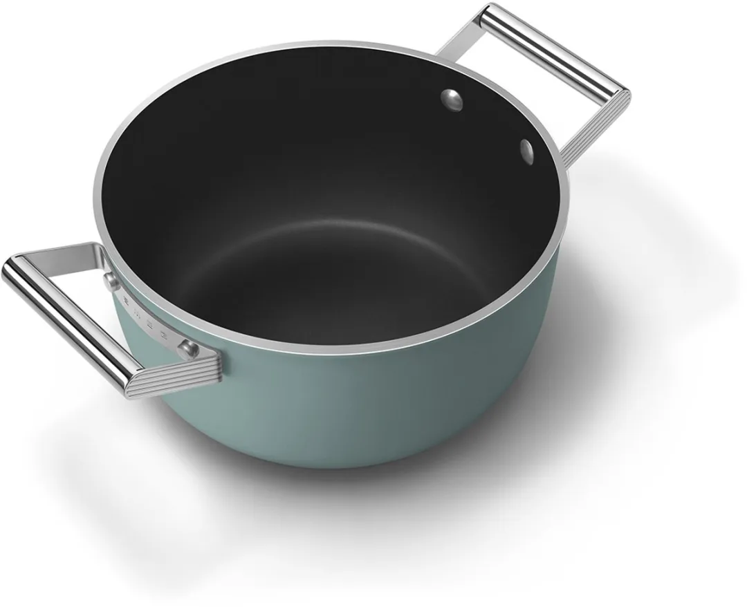Smeg CSF2412EGM Braadpan 5.4L - 24cm - Emerald Green