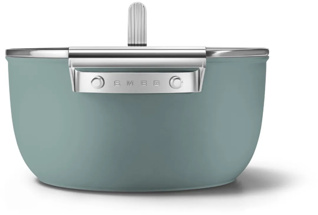 Smeg CSF2412EGM Braadpan 5.4L - 24cm - Emerald Green