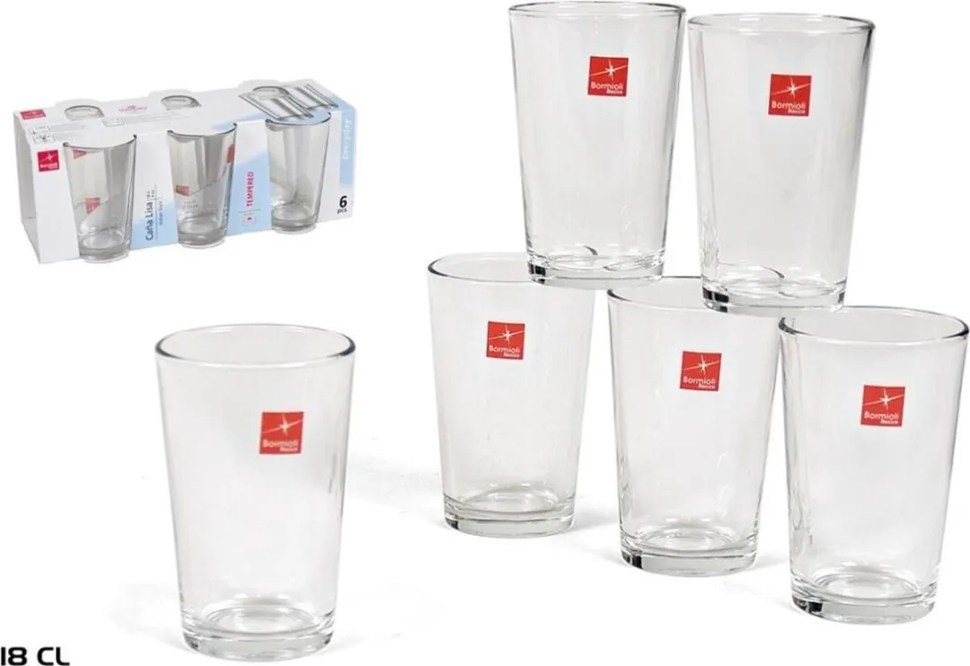 Bormioli Rocco Drinkglazen 180ml - 6 Stuks
