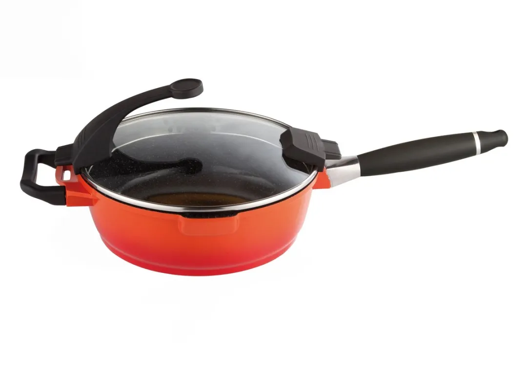 BergHOFF Braadpan 24cm - 3L - Oranje - afbeelding 6 van 6
