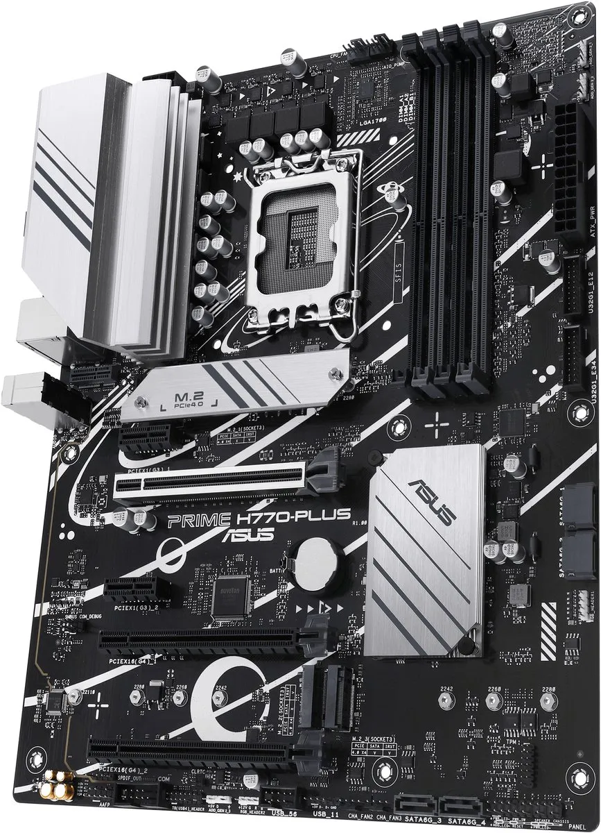 ASUS PRIME H770-PLUS Moederbord - ATX - Intel H770 - LGA 1700