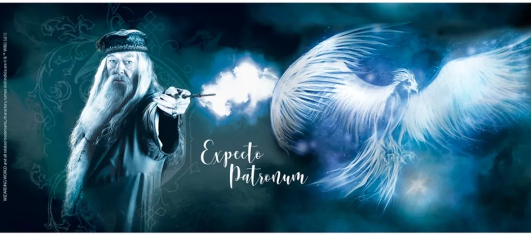 Harry Potter Dumbledore Expecto Patronum Unisex Mok - Multicolor