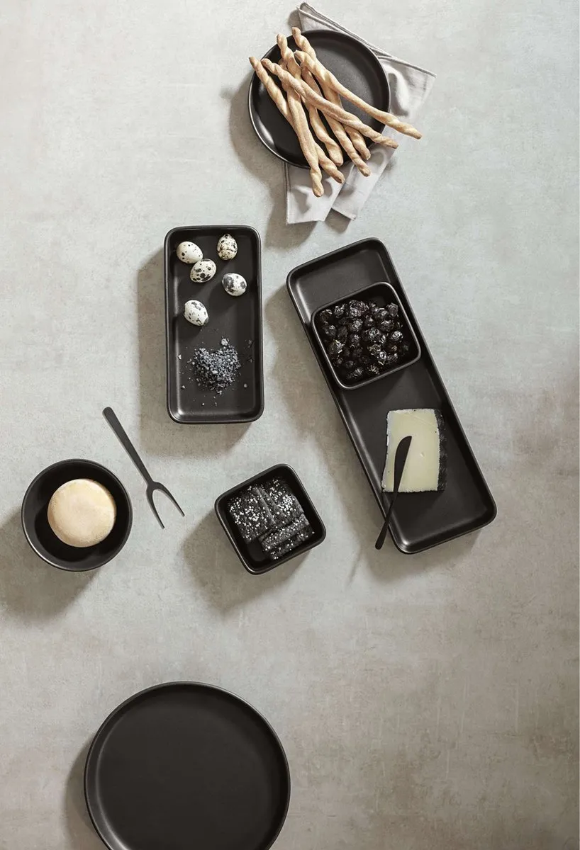 Eva Solo Nordic Kitchen Serveerbord 12x24cm - Zwart