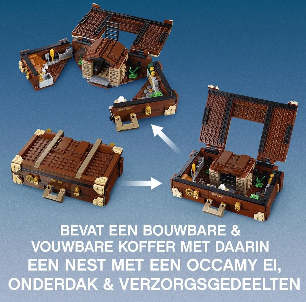 LEGO Harry Potter Newt's Koffer Magische Wezens 75952 - 694 Stukken - afbeelding 6 van 6