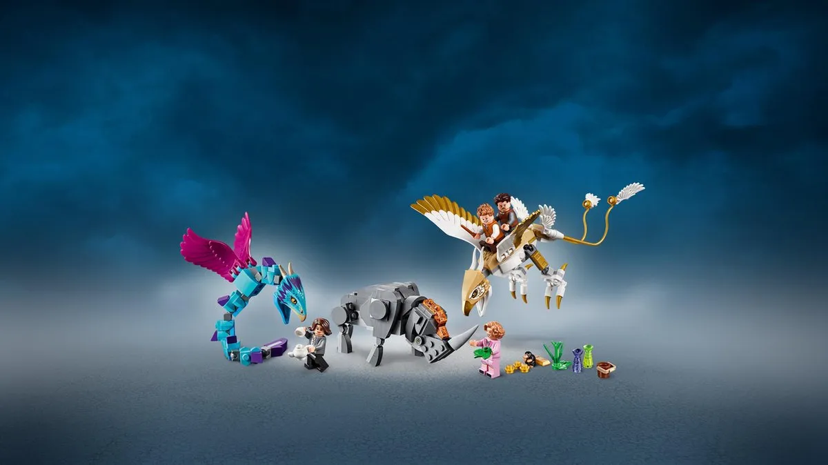 LEGO Harry Potter Newt's Koffer Magische Wezens 75952 - 694 Stukken