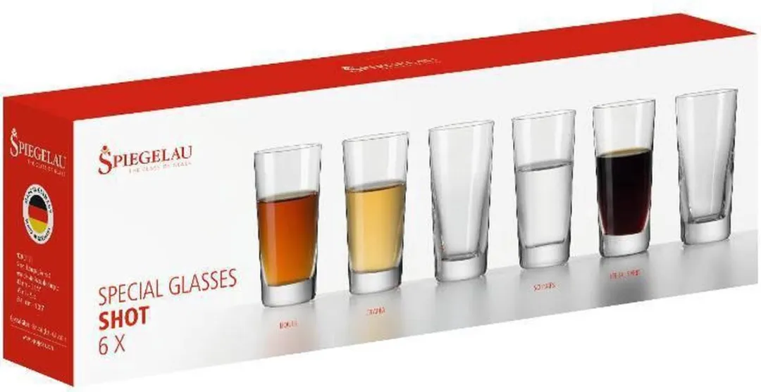 Spiegelau Special Shotglas Set - 6 Stuks