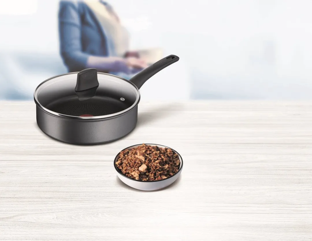 Tefal Easy Chef Hapjespan Ø24cm - Zwart