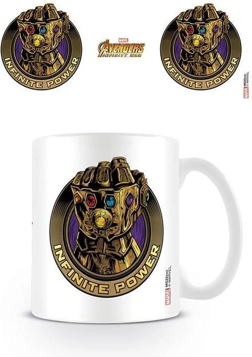 Marvel Avengers Infinity War Mok MG24995 - 325ml - Wit
