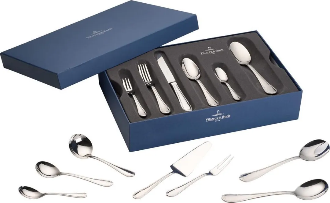 Villeroy & Boch Mademoiselle Bestekset 68-delig - Zilver