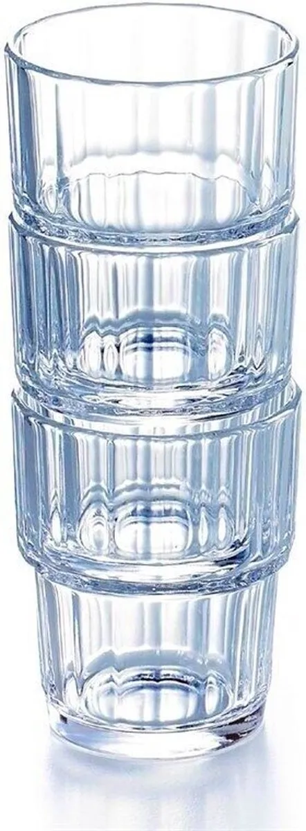 Arcoroc Norvege DP111 Stapelbare Glazen 25cl - 6 Stuks