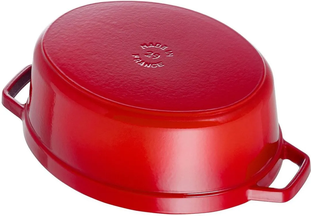 Staub Braadpan Ovaal 29cm - 4.2L - Rood