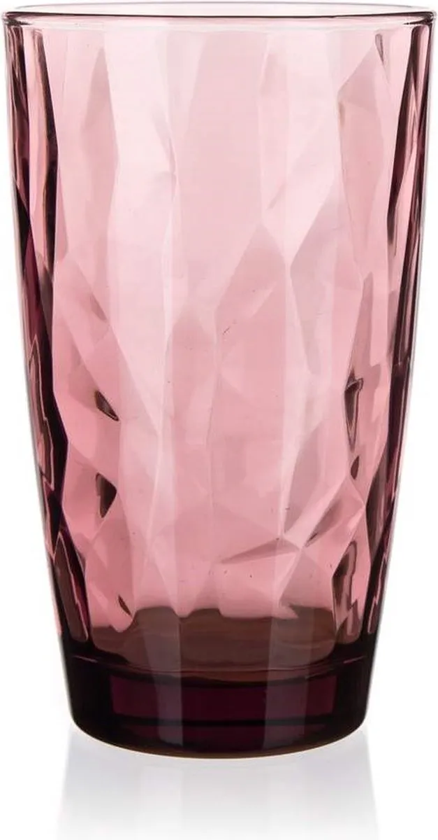 Bormioli Rocco Diamond Longdrinkglas 47cl - Paars - Set van 6