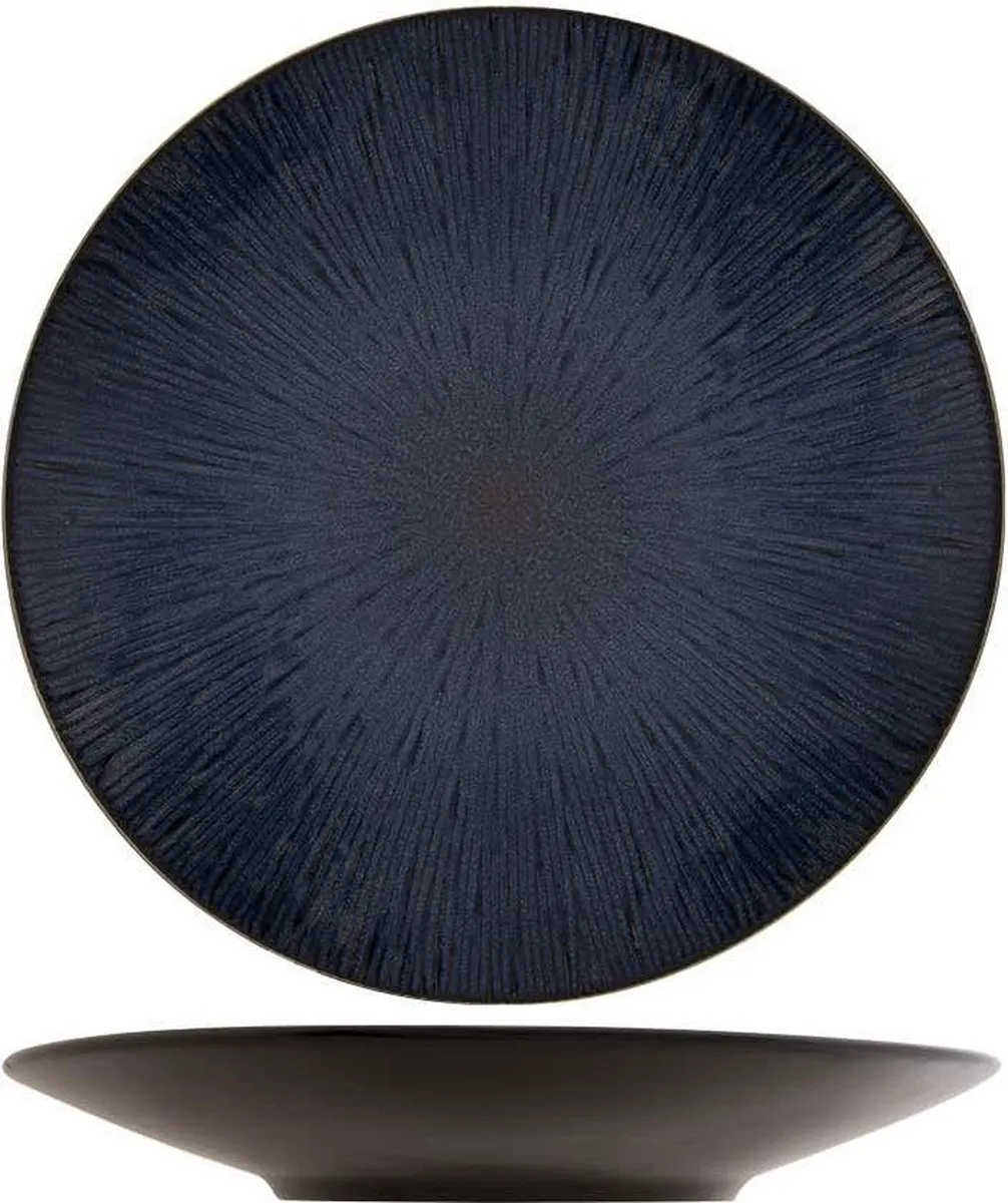 Cosy&Trendy Galassia Blauwe Bord D29cm