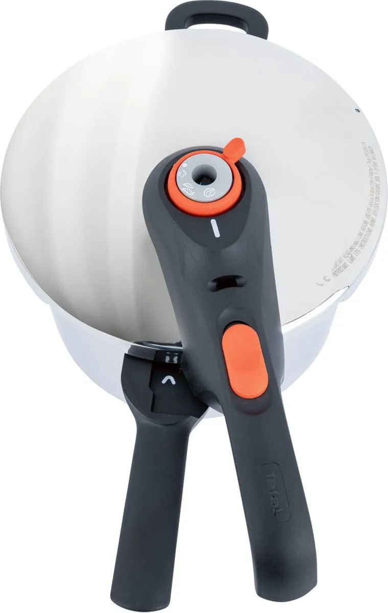 Tefal Secure Click P2530756 Snelkookpan 6L - Zilver