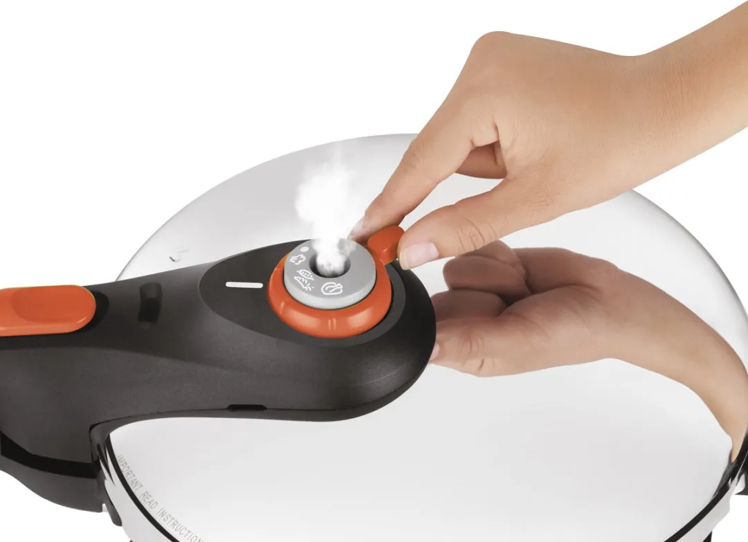 Tefal Secure Click P2530756 Snelkookpan 6L - Zilver - afbeelding 6 van 6