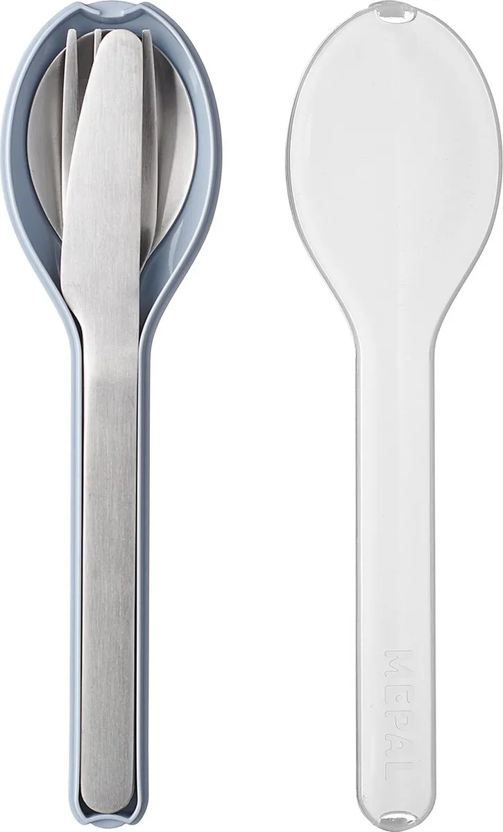 Mepal Ellipse Bestekset 3-delig Nordic blue