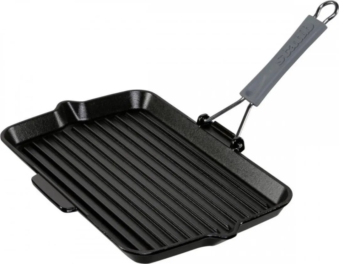 Staub Grillpan Gietijzer 34x21cm