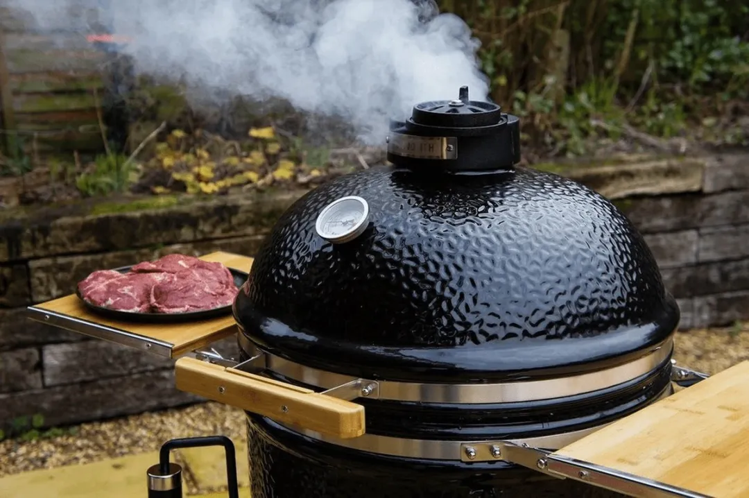 Intergard Kamado BBQ 33cm - Groen - 61cm Ø