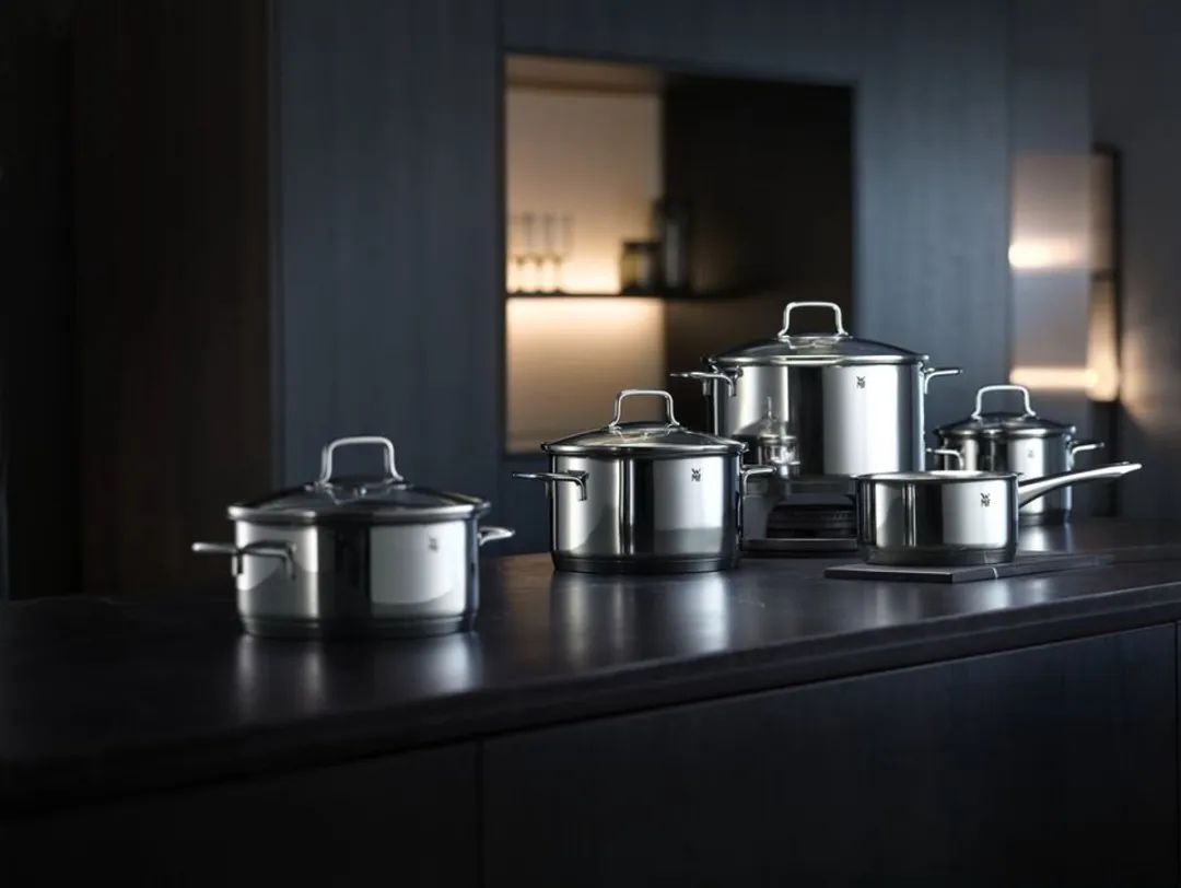 WMF Astoria Pannenset 4-delig RVS - Inductie - 4 Stuks