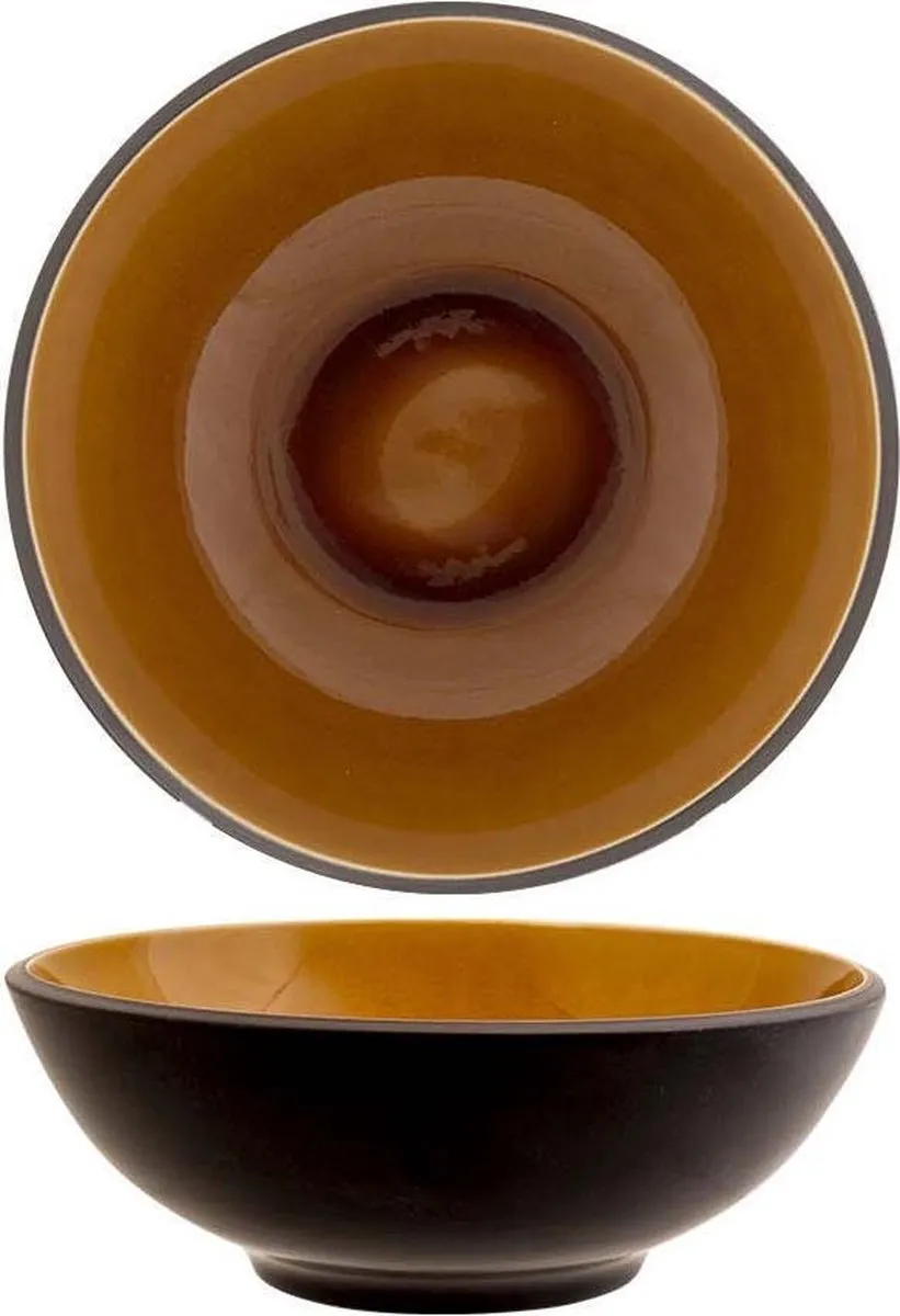 Cosy&Trendy Tallina Schaal - 19cm 800ml - Bruin