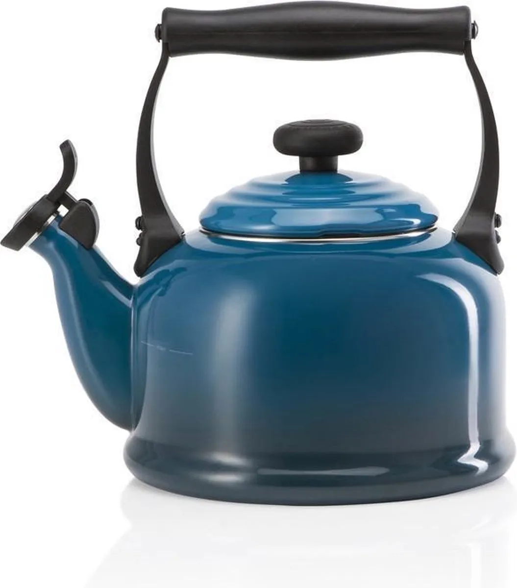 Le Creuset Fluitketel Tradition Deap Teal 2.1L