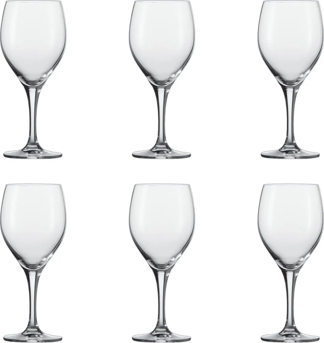 Schott Zwiesel Mondial Water Rode Wijnglas - 0.42L - 6 Stuks