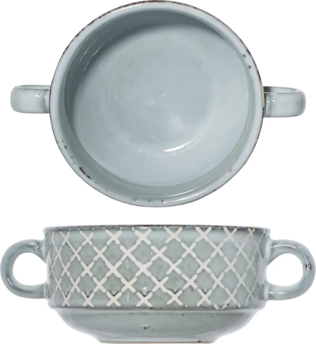 Cosy&Trendy Venezia Due Soepkom 33cl - Grijsblauw