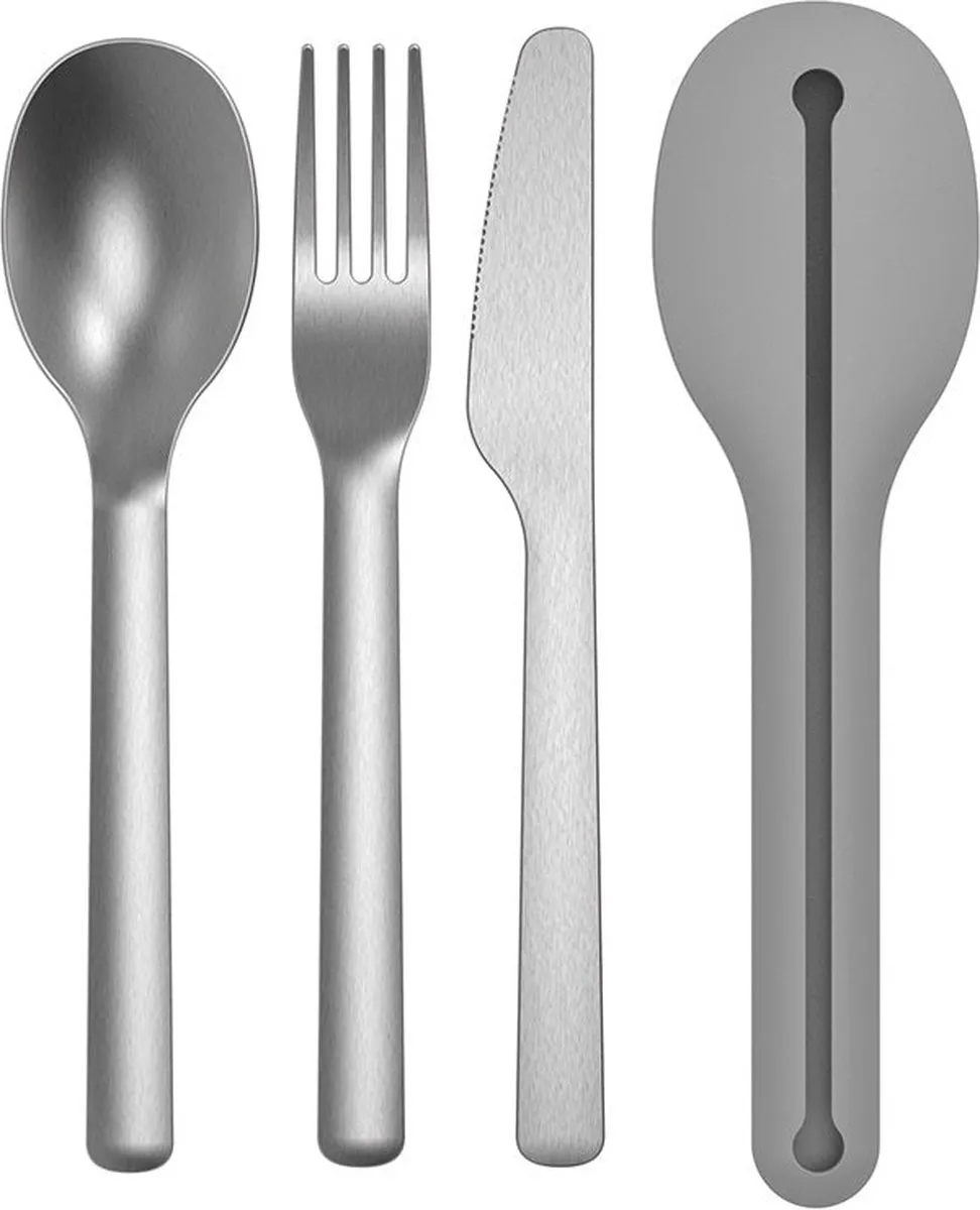 BergHOFF LEO Set Reisbestek 4-delig - Grijs