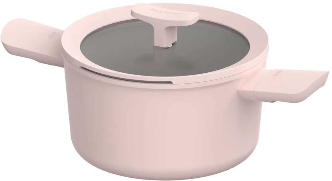 BergHOFF LEO 5-delige Kookpottenset Balance Rose - 3 Stuks - PFAS-vrij