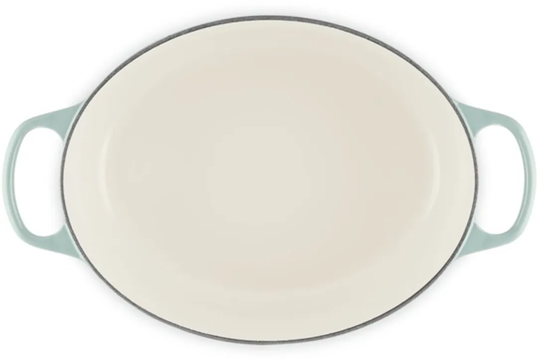 Le Creuset Ovale Braadpan 31cm - 6.3L - Sea Salt