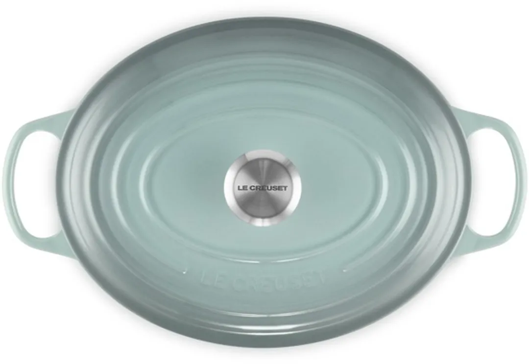 Le Creuset Ovale Braadpan 31cm - 6.3L - Sea Salt