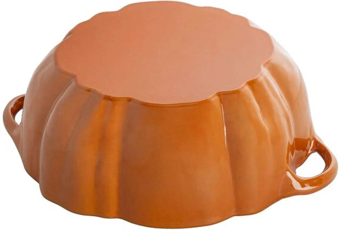 Staub Pompoen Cocotte 24cm - Zwart