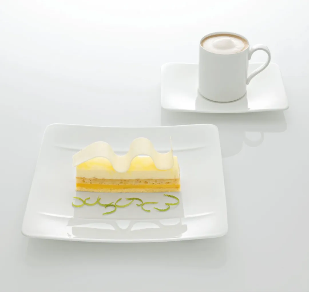 Villeroy & Boch Modern Grace Ontbijtbord 23x23cm - Wit