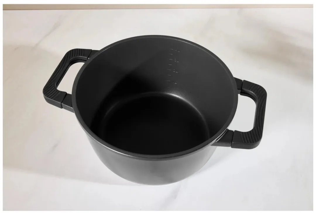 Silvercrest Kookpan 24cm - 5L - Zwart