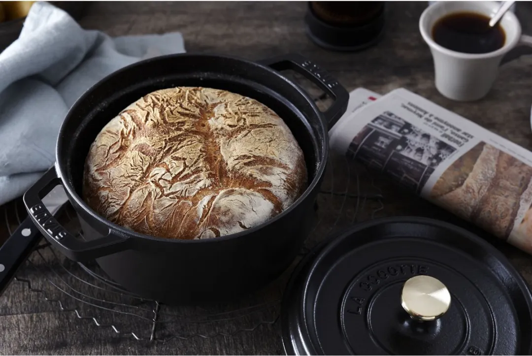 Staub Braadpan/Cocotte 2.2L - Ø20cm - Zwart