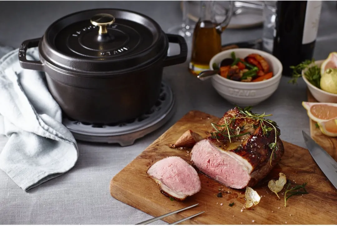 Staub Braadpan/Cocotte 2.2L - Ø20cm - Zwart