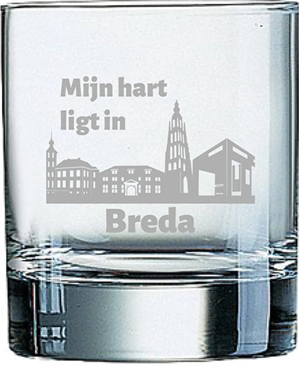 Arcoroc Gegraveerd Whiskeyglas Breda 20cl
