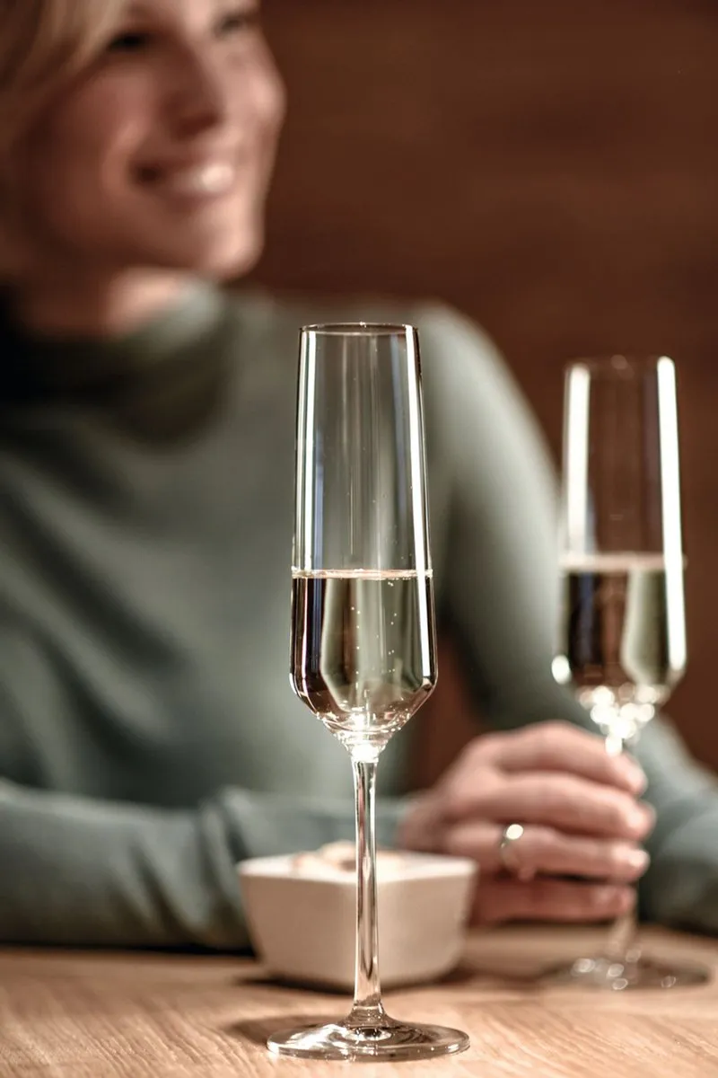 Zwiesel Glas Pure Champagneflûte 215ml - 2 Stuks