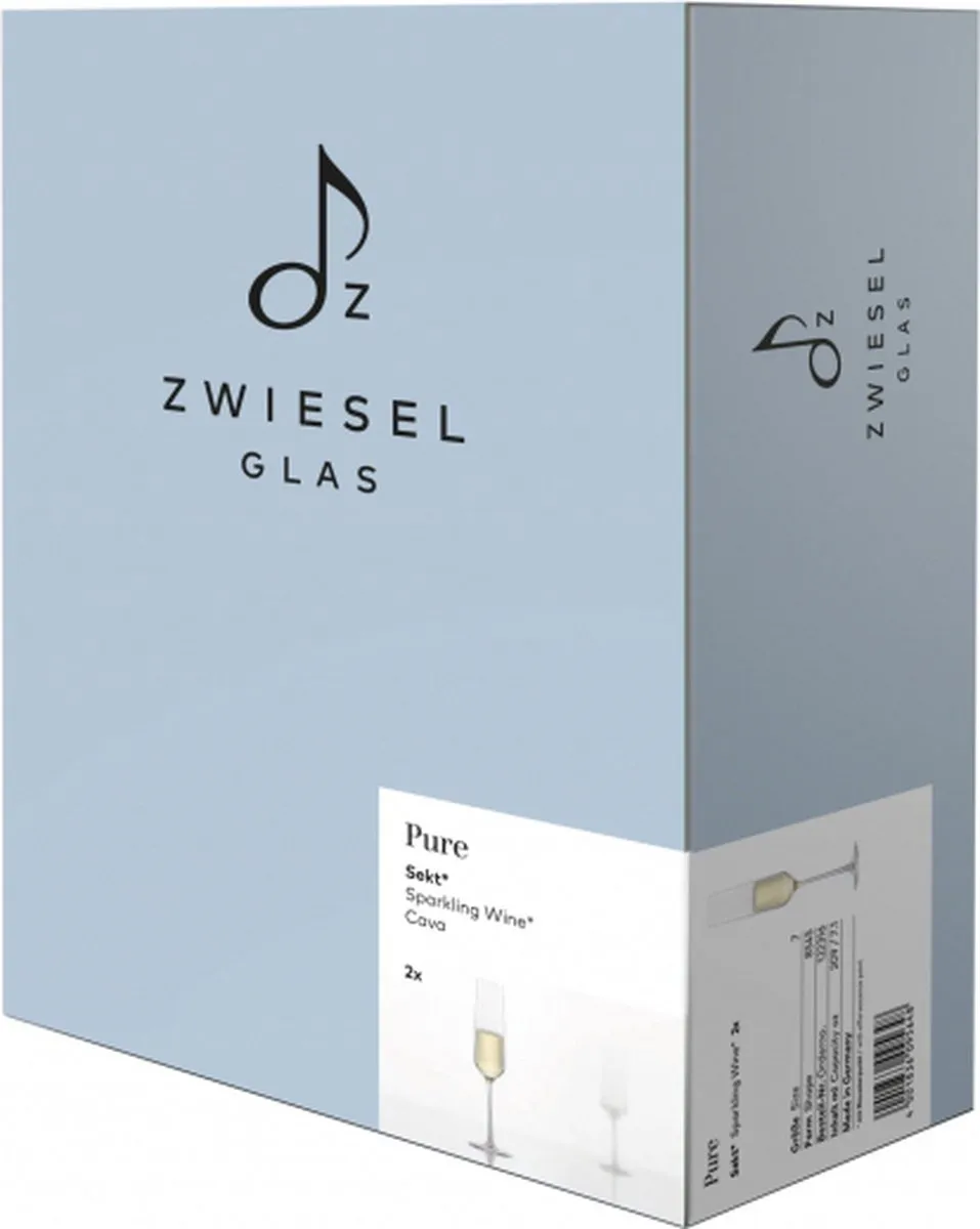 Zwiesel Glas Pure Champagneflûte 215ml - 2 Stuks - afbeelding 6 van 6