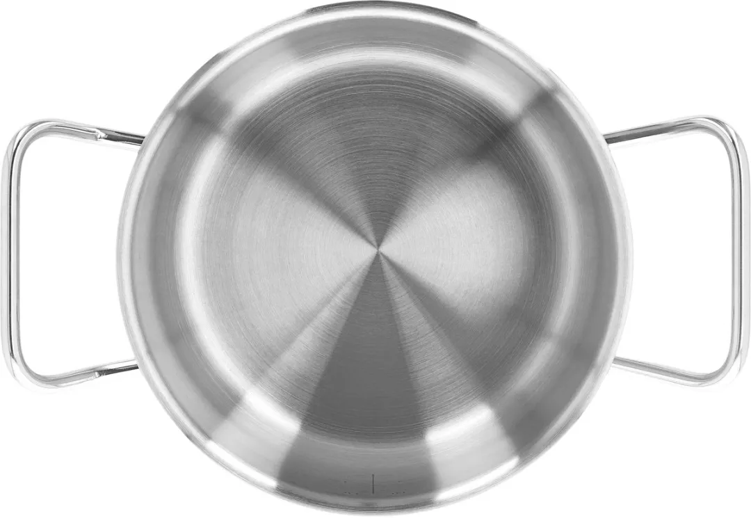 Demeyere Bistro 3 5-delige Kookpannenset - 6L/3,5L/3L/2L Zilver