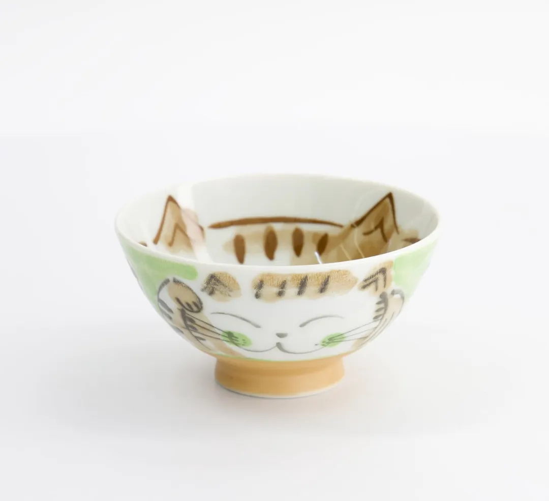 Tokyo Design Studio Groene Kom Kawaii 250ml - Ø11.5cm