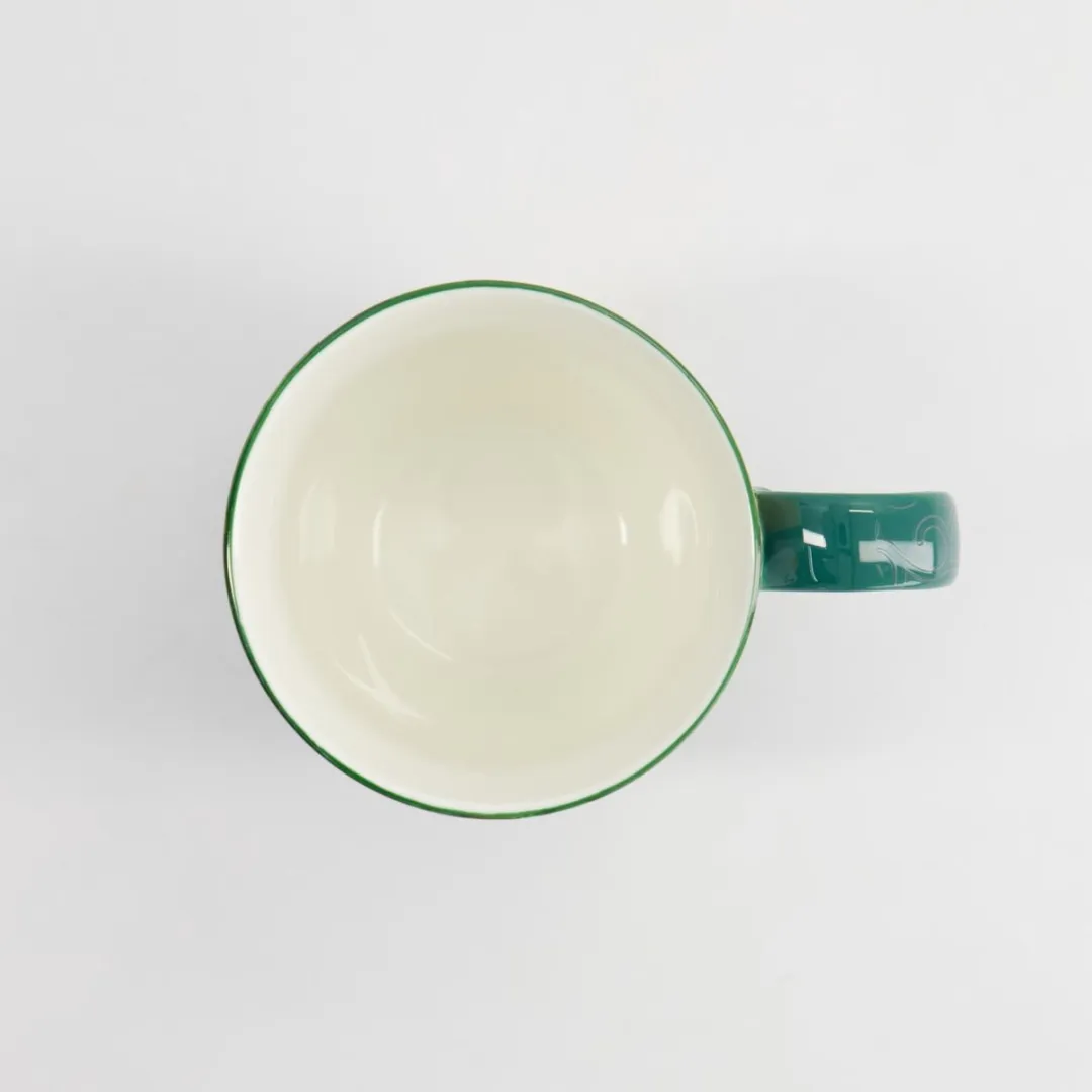 Tokyo Design Studio Mok 460ml - Groen/Zwart/Bruin