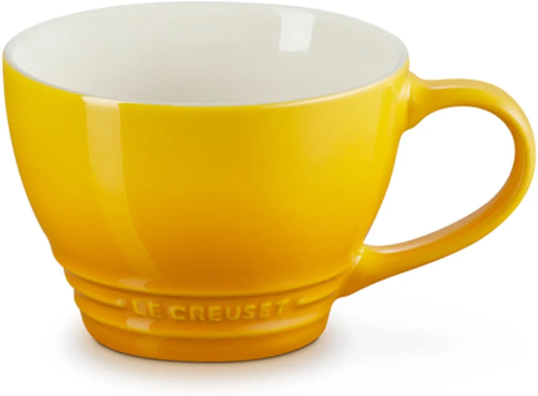 Le Creuset Cappuccino Mok Nectar 0,4L - Geel